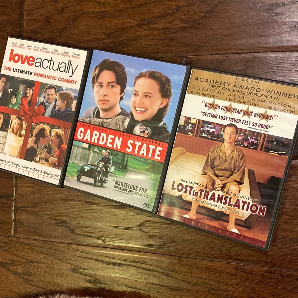 Set of 3 DVD classic movies early 2000s romcom romantic comedy π DVD movie disc - Picture 1 of 16